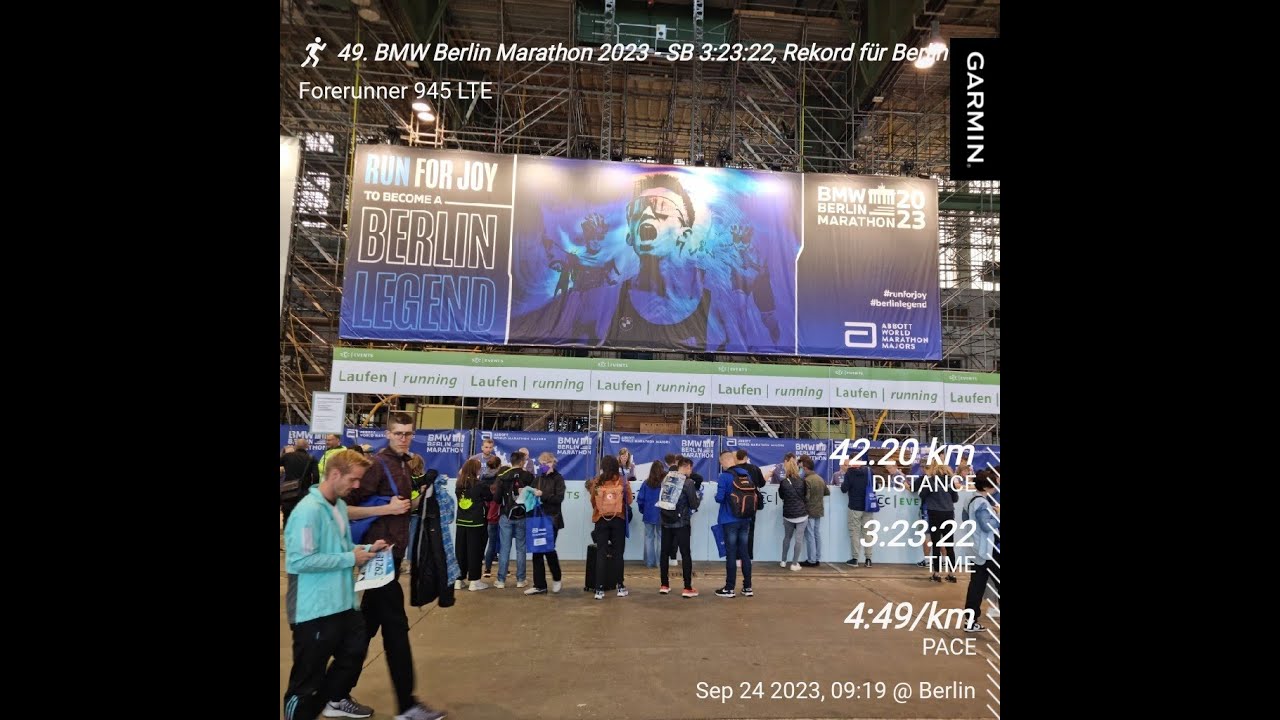 BMW Berlin-Marathon 2023 - 3rd world major in 2023  - GoPro on world records course #berlinlegend