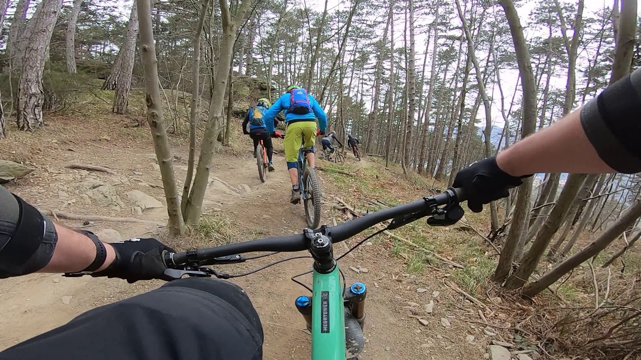 Finale Ligure 2020 Rollercoaster Trail, complete run, Santa Cruz Megatower CC