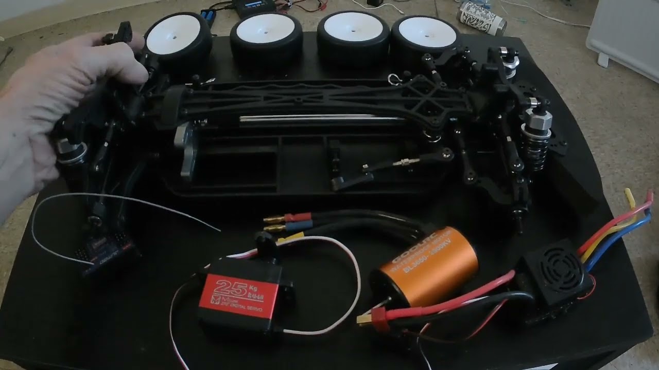 Amazon fun rc touring car build part 1