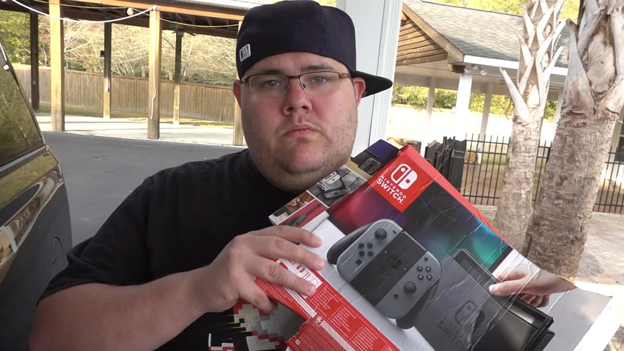 GIRLFRIEND RUNS OVER NINTENDO SWITCH!!