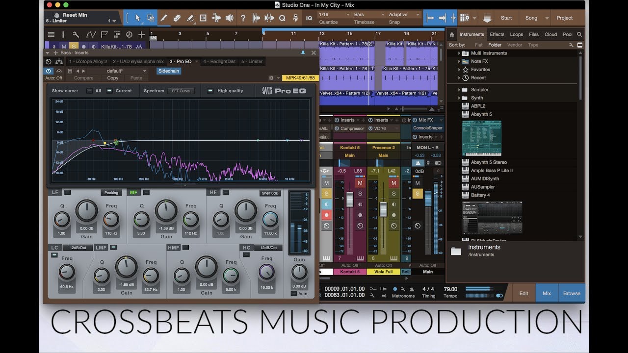 Studio One 3.5.1 Update & Pro EQ Masking Feature