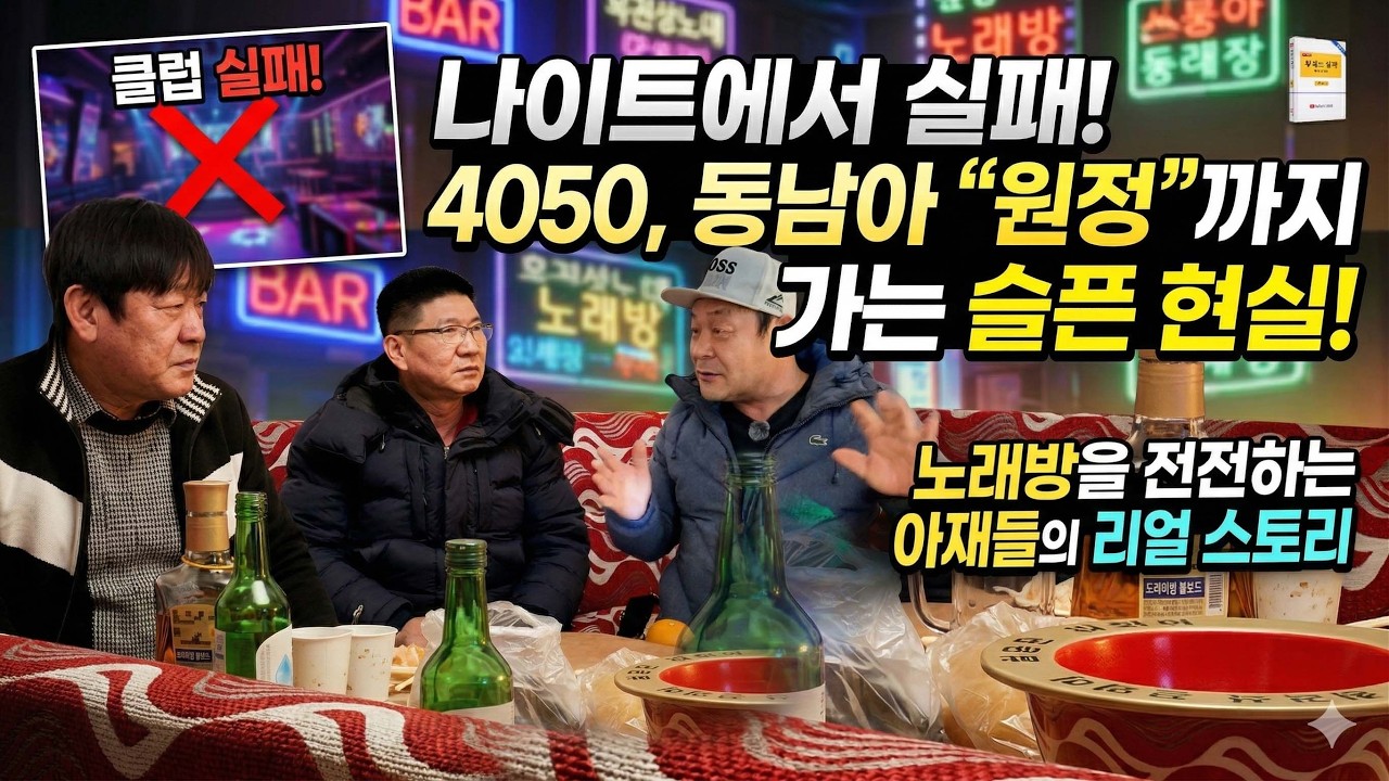 나이트에서 까이고(?) 노래방 가는 형님들, 이유는 딱 하나입니다 #부킹의정석
