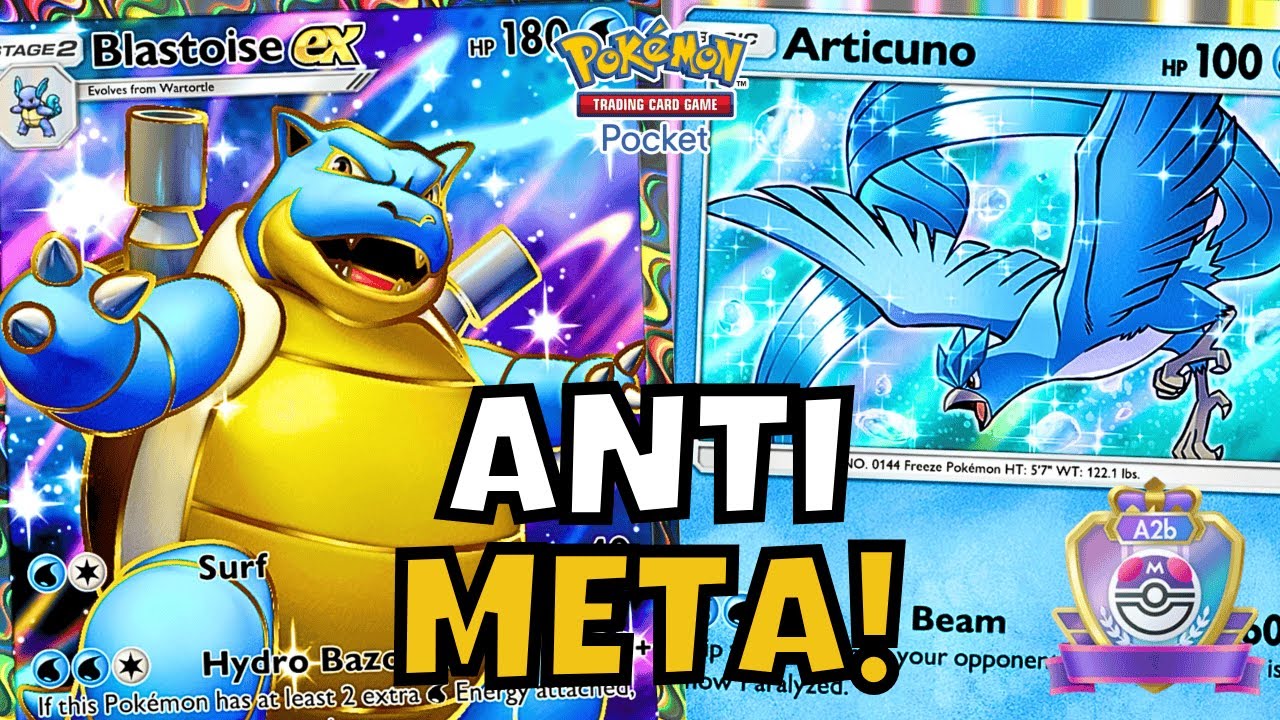BLASTOISE EX Is The New Best COUNTER To GIRATINA DARKRAI! Pokemon TCG Pocket