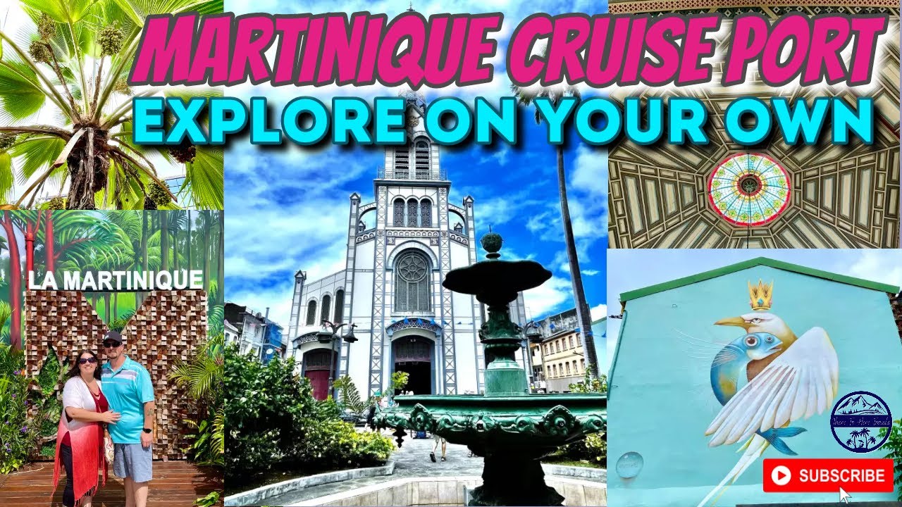 Fort-de-France Martinique Cruise Port | Explore on Your Own #cruise #cruising #Martinique #caribbean