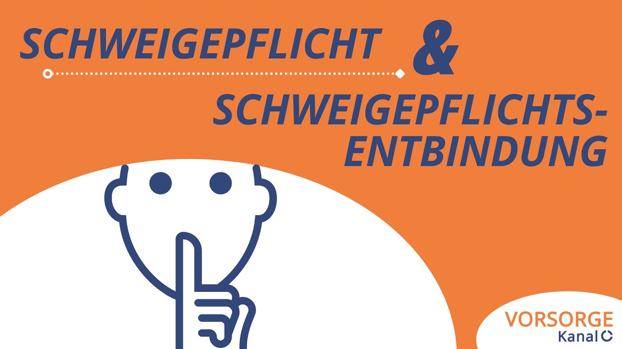 Schweigepflicht - Was? Wie? Wofür?