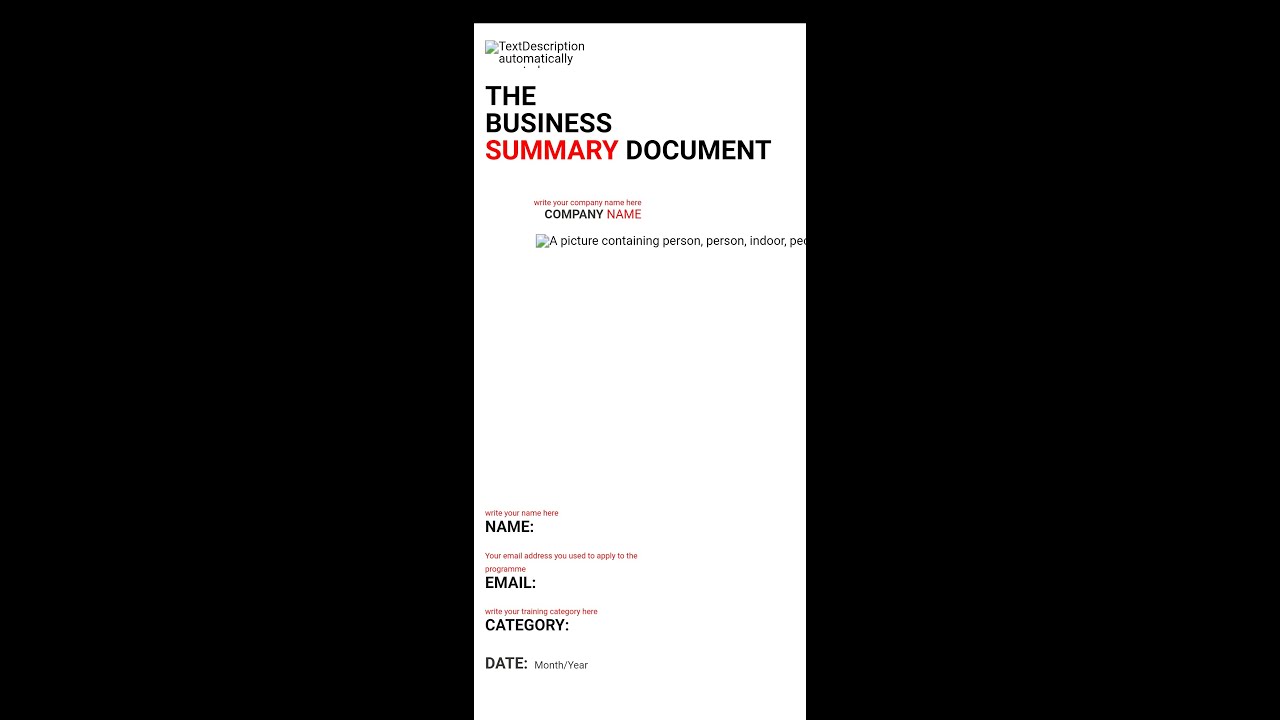 TEF2022: How to Download and Edit Your Business Plan Template on Your Android Phone