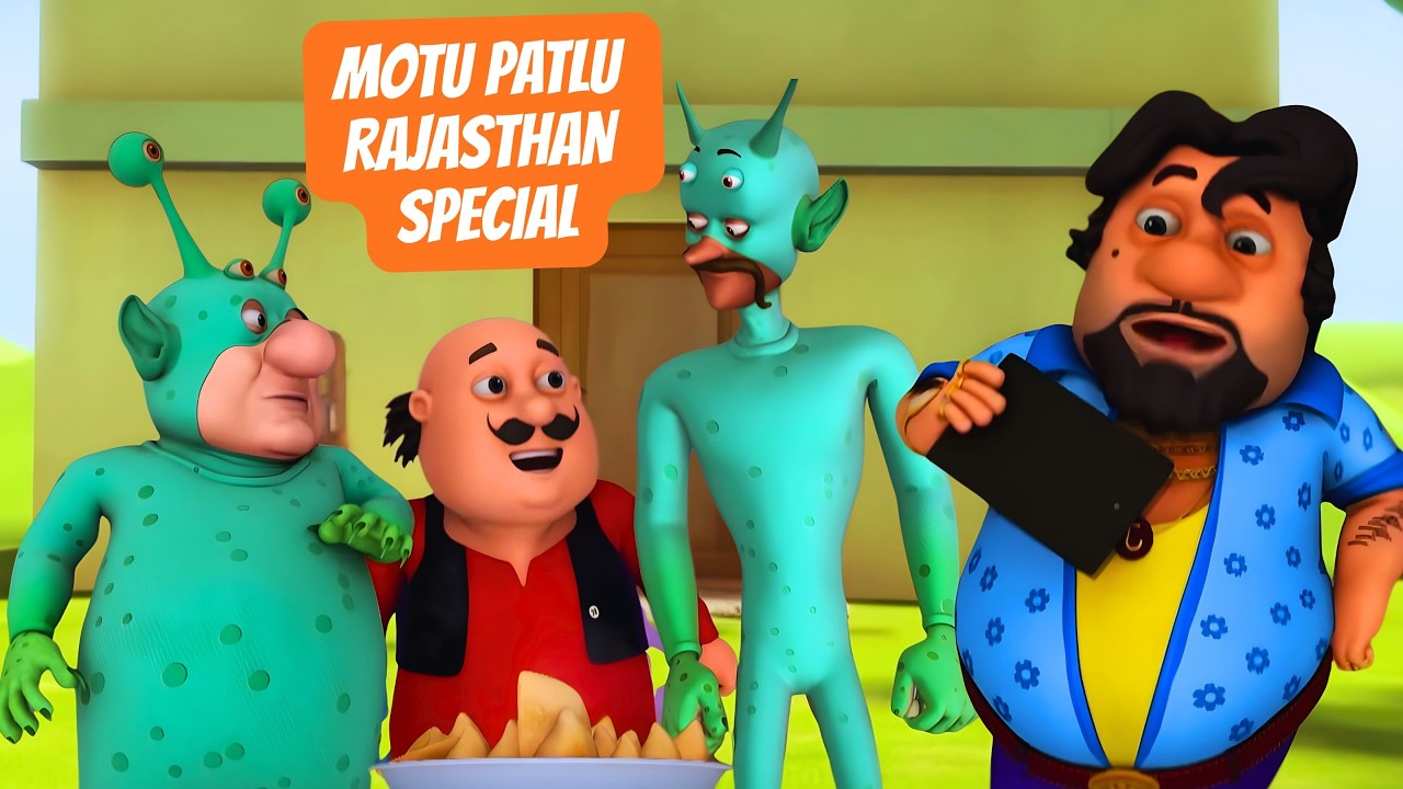 John ने चुरा लिया Dr. Jhatka का Alien Device! | Motu Patlu | मोटू पतलू