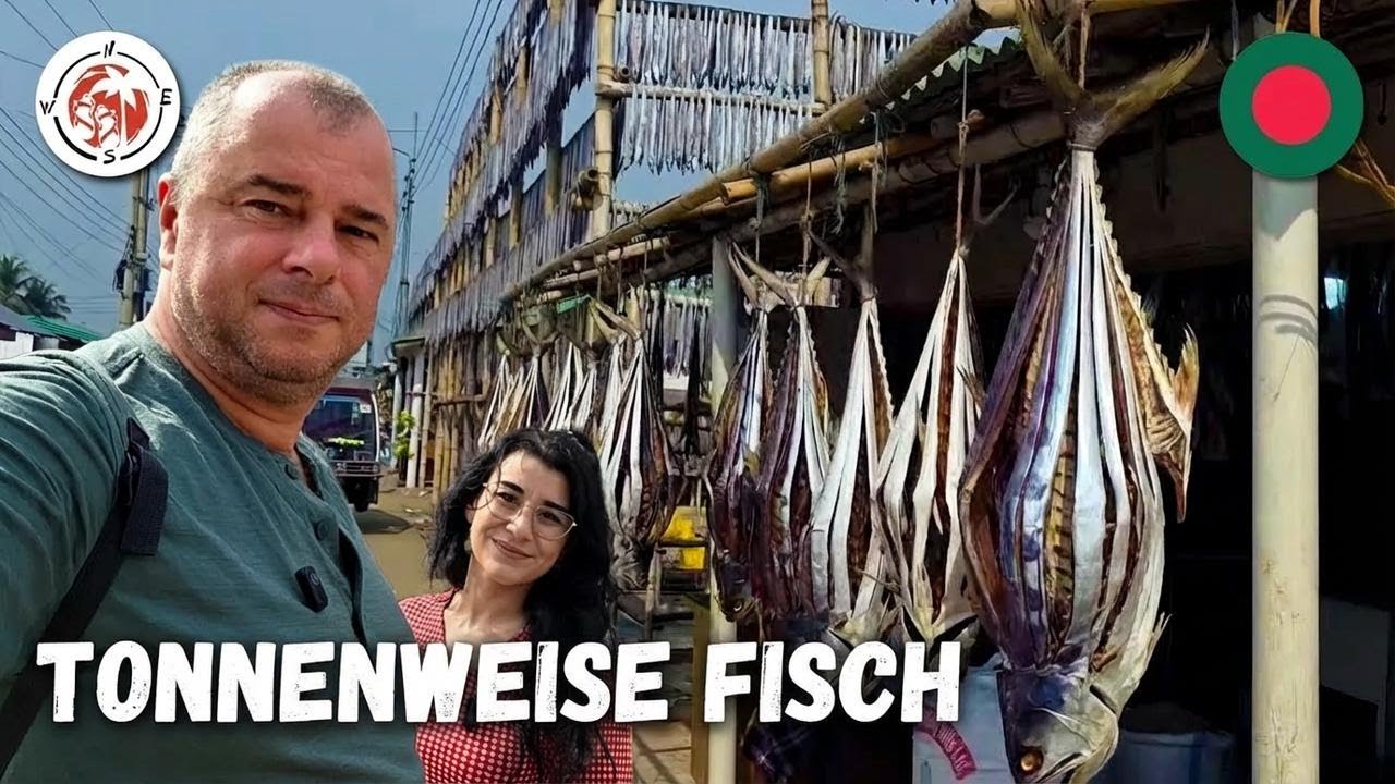 Nichts für schwache Nerven: Die größte Trockenfisch-Markt der Welt in Bangladesch