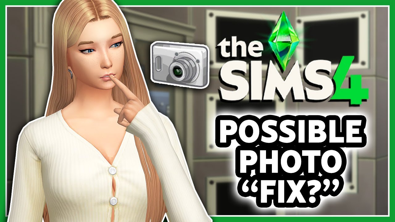 Possible Workaround For Blank Photo Bug!