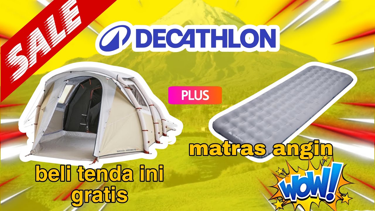 PROMO GILA! Beli Tenda Dapat Matras Angin GRATIS!! 😱🔥
