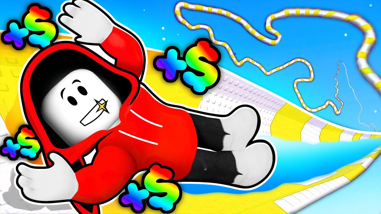 JJ Build The LONGEST WATERSLIDE in Roblox!?