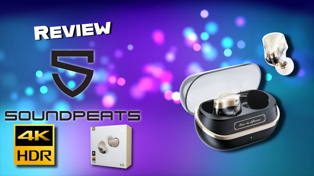 SoundPEATS H3 – Snapdragon Sound, Hi-Res y Switch 2 | Review 4K