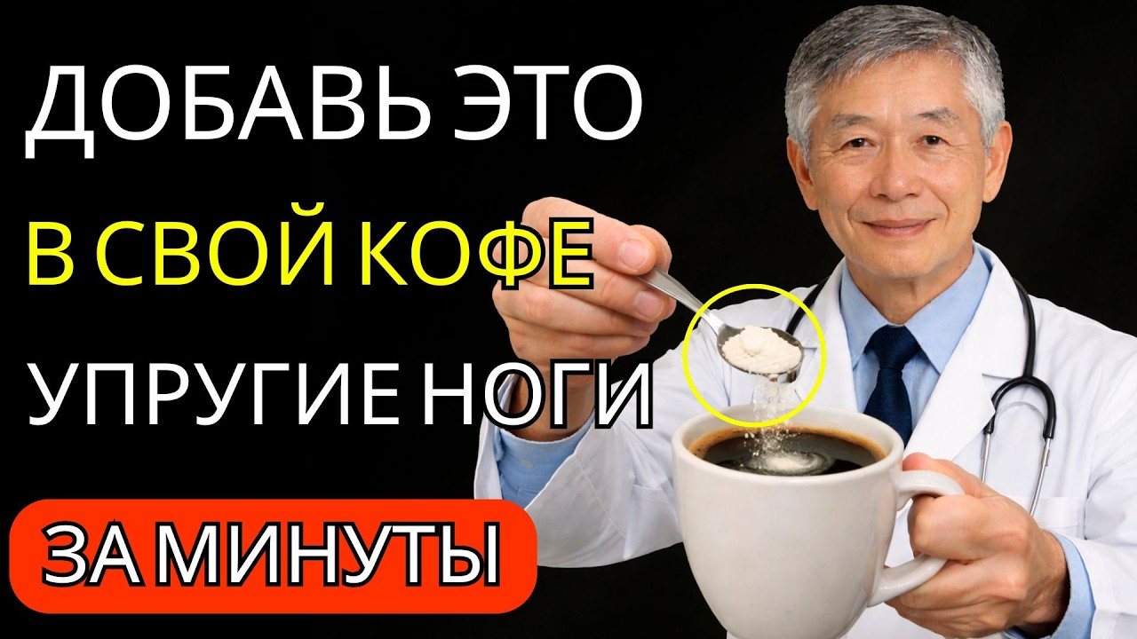 Добавьте ЭТО в свой КОФЕ и ВОССТАНОВИТЕ МЫШЦЫ после 60 лет