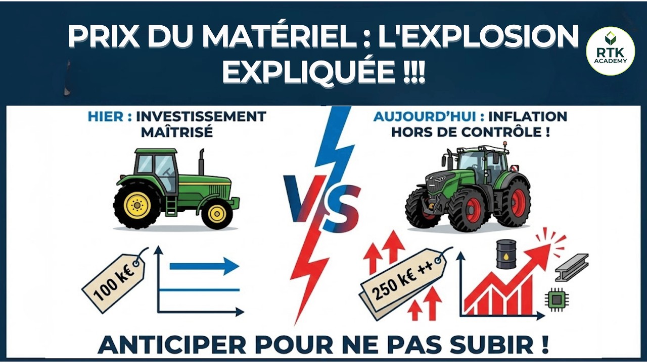 Explosion du prix des tracteurs : comprendre pour mieux décider sur son exploitation