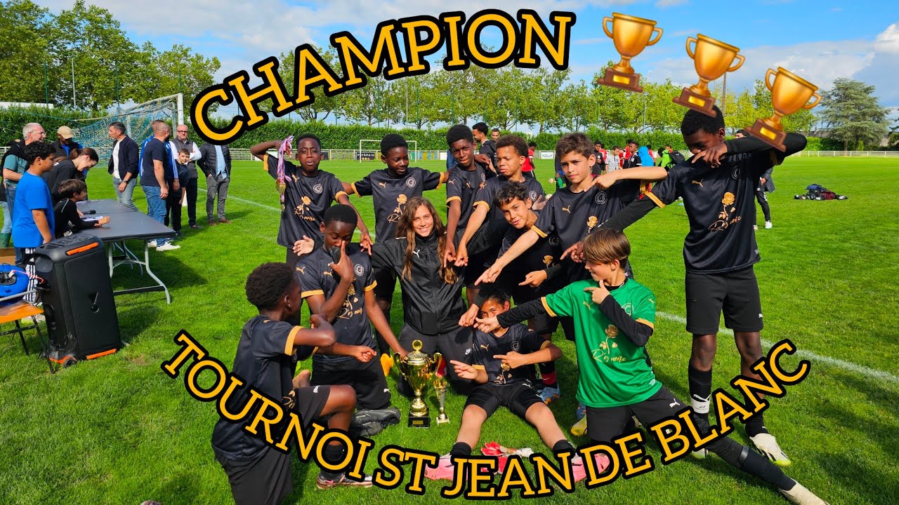 Fleury U12 champion  Tournoi U13  St Jean de Blanc 22/06/2024
