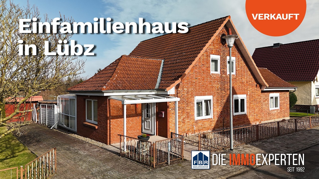 Lübz | Ihr bezahlbares Zuhause mit Wintergarten und Garage