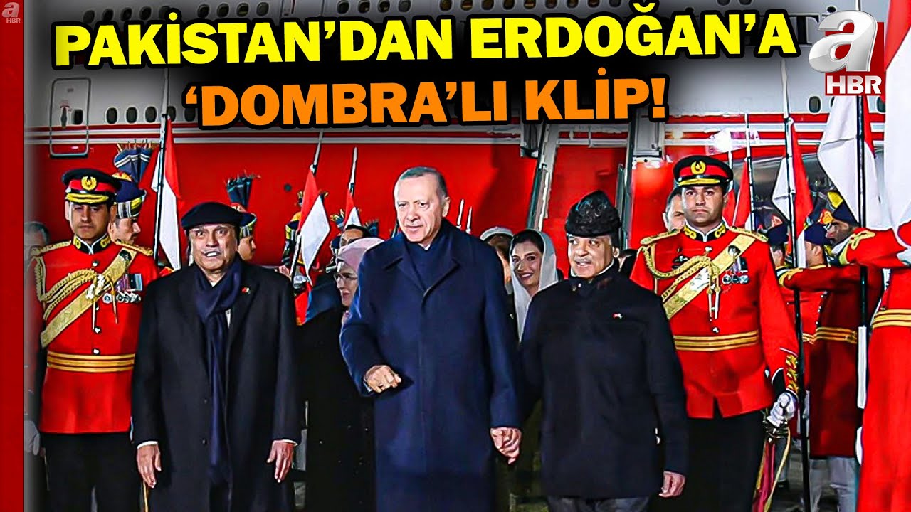 Pakistan'dan Başkan Erdoğan'a 'DOMBRA'lı Klip! | A Haber