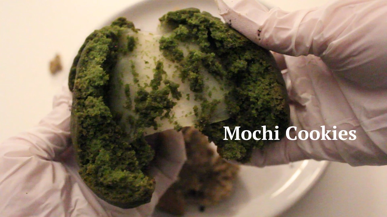 Baking vlog | Black Sesame and Matcha Mochi Cookies