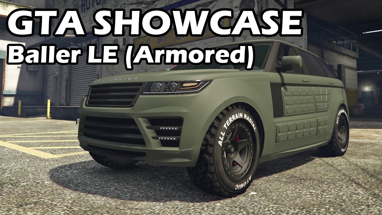 GTA 5 Baller LE (Armored) Showcase - Gallivanter SUVs Class Car Overview & Modifications