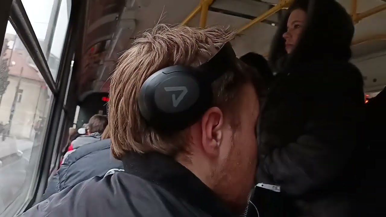 782. 4 2 2026 Praha3. Zizkov. Маршрут трамвая 9.