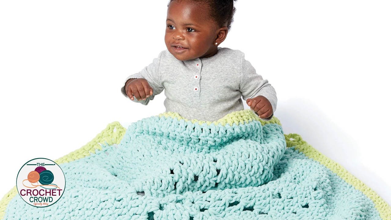 Easy Crochet Baby Motif Full Blanket