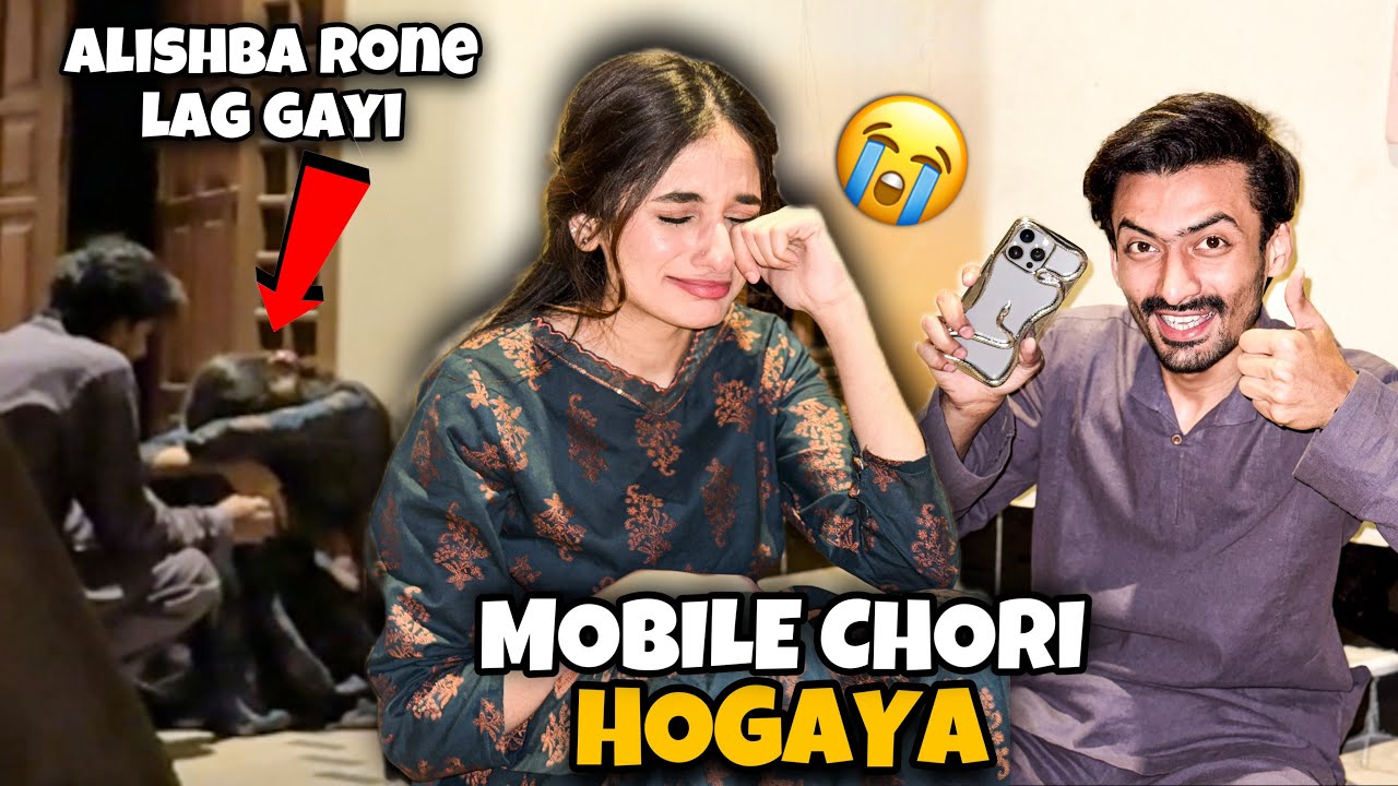 IPHONE 16 CHORI HOGAYA 😱 | ALISHBA BHOT ROYI 😭| OSAMA KHAN