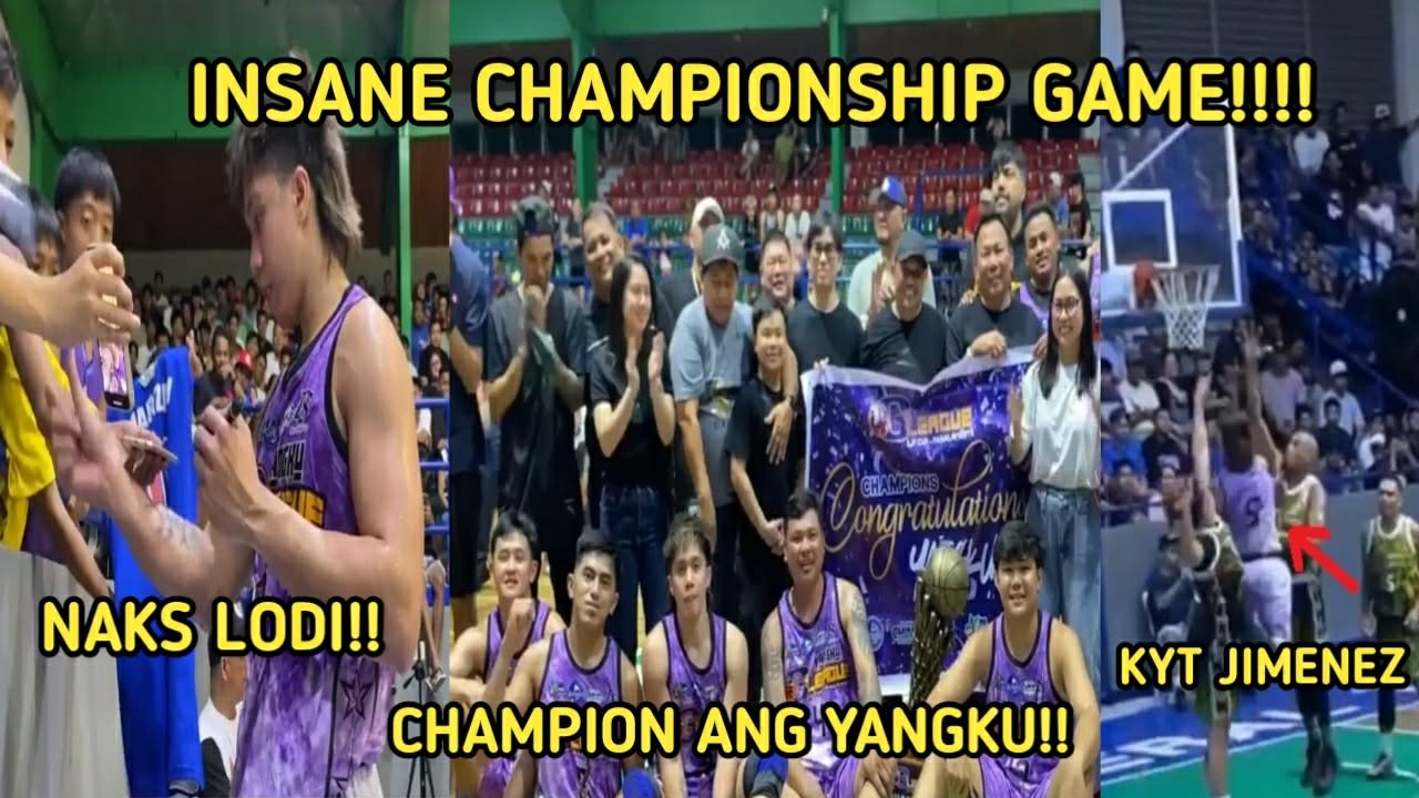 CHAMPIONSHIP FULL 4th QUARTER - GLeague LJF-CUP Panalayserye | TEAM YANGKU vs TEAM JMC