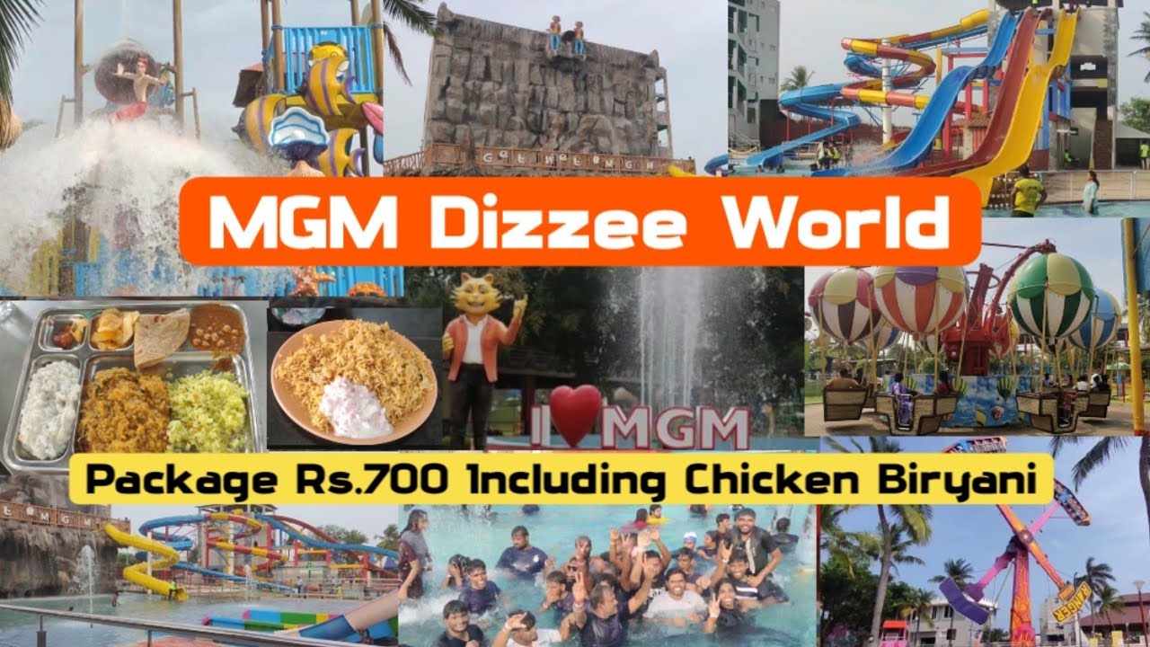 MGM Dizzee World | Full Fun Day | Complete Package at Just Rs.700 with Food 😋