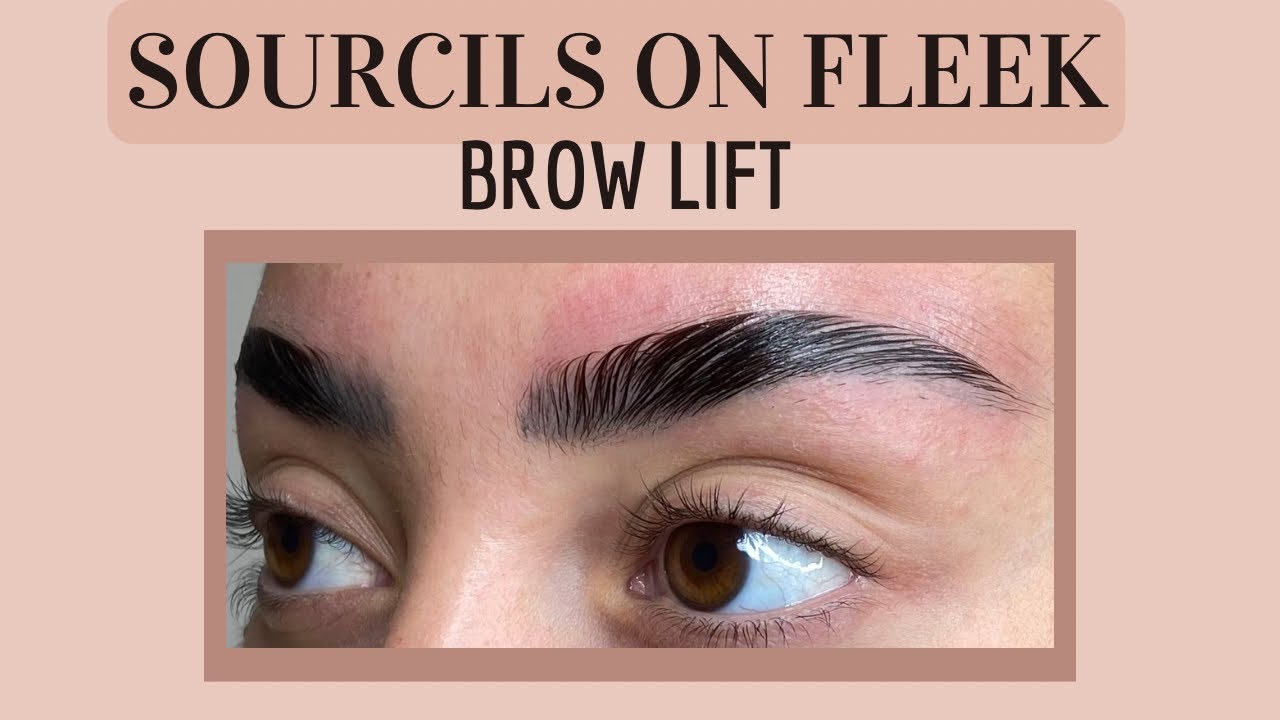 SOURCILS ON FLEEK | TUTO BROW LIFT