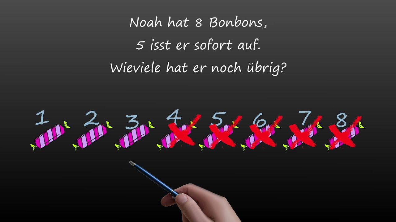 Textaufgabe zum Vergleichen: Wer hat mehr Murmeln?