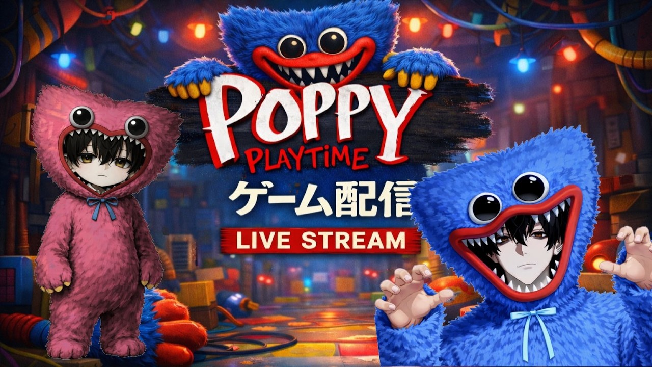 ホラー苦手、でも入社します｜Poppy Playtime