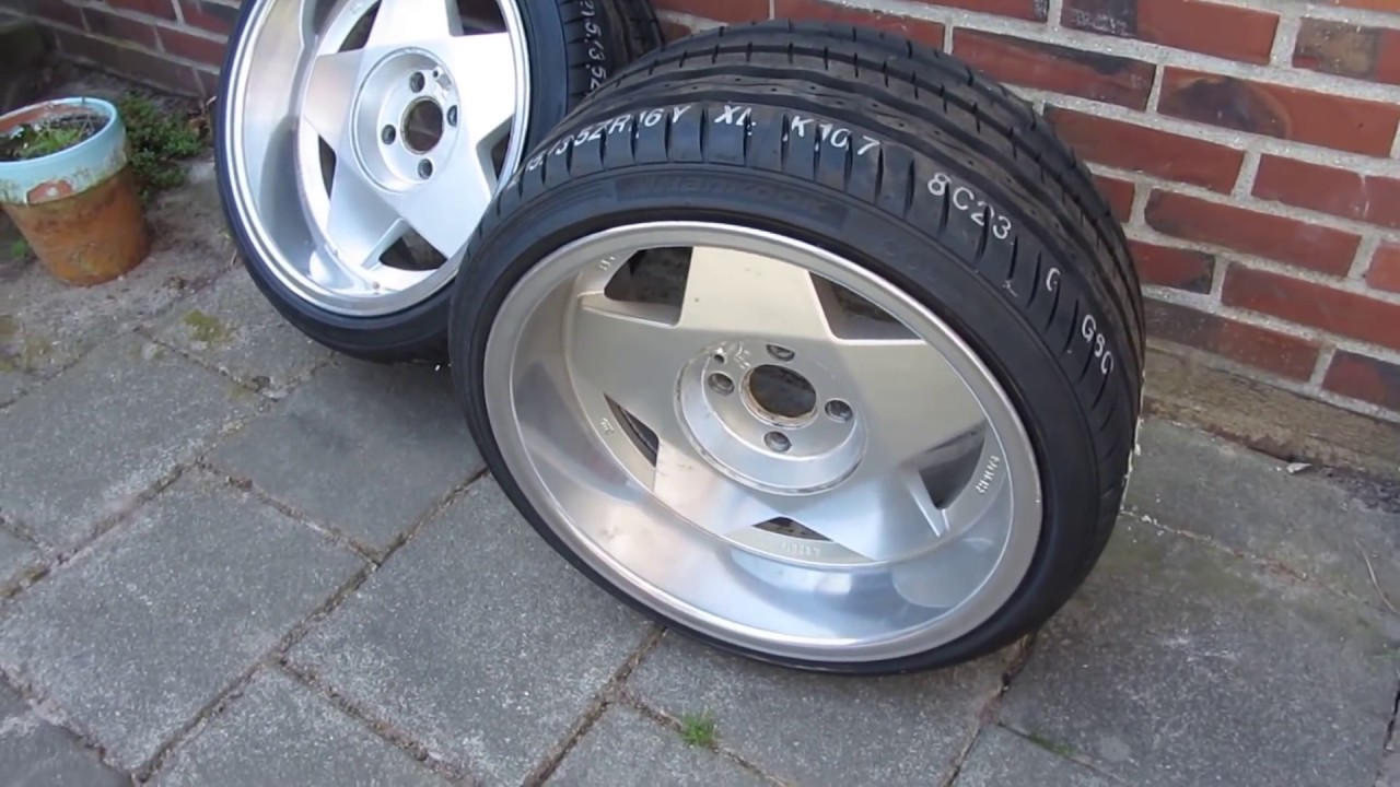 Hankook Tires Ventus S1 EVO Borbet A Alloy Car Alu Wheels / llantas de aleacion