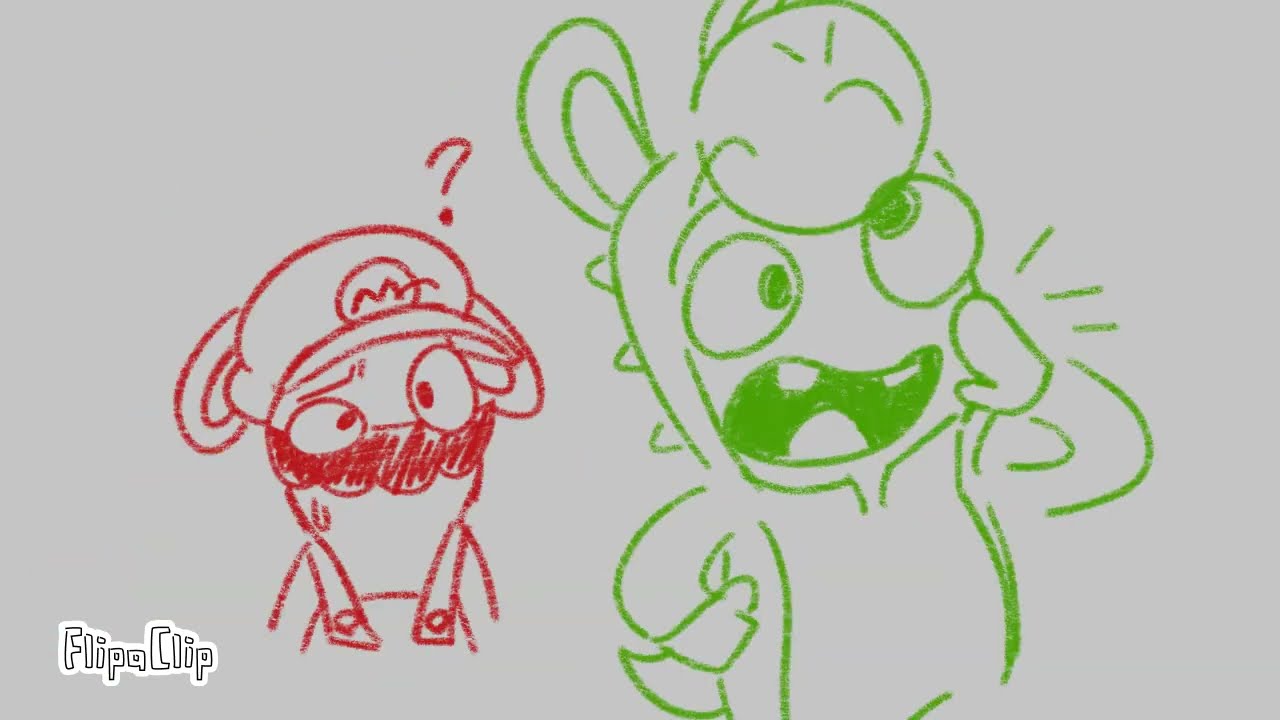 Rabbids Play Basketball (Mario Rabbids Animatic)