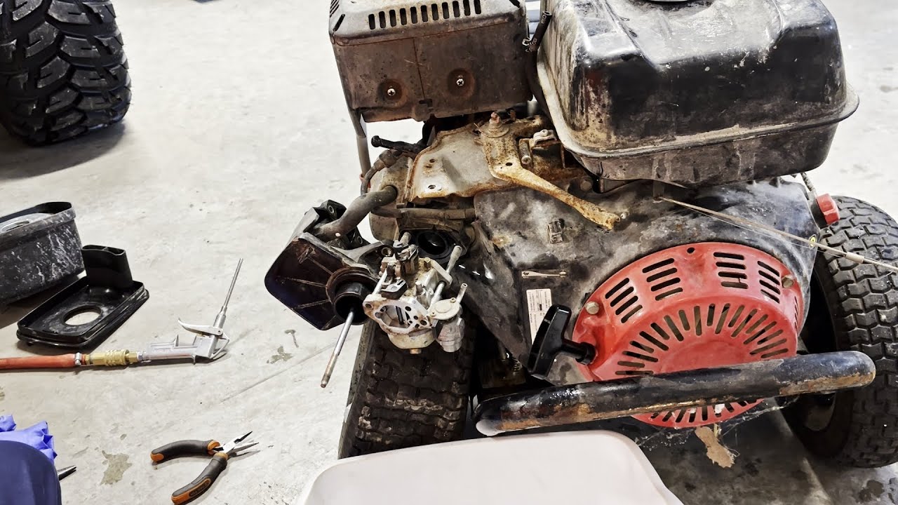 Ole' Honda GX 390: I Try To Bring Er' Back To Life!