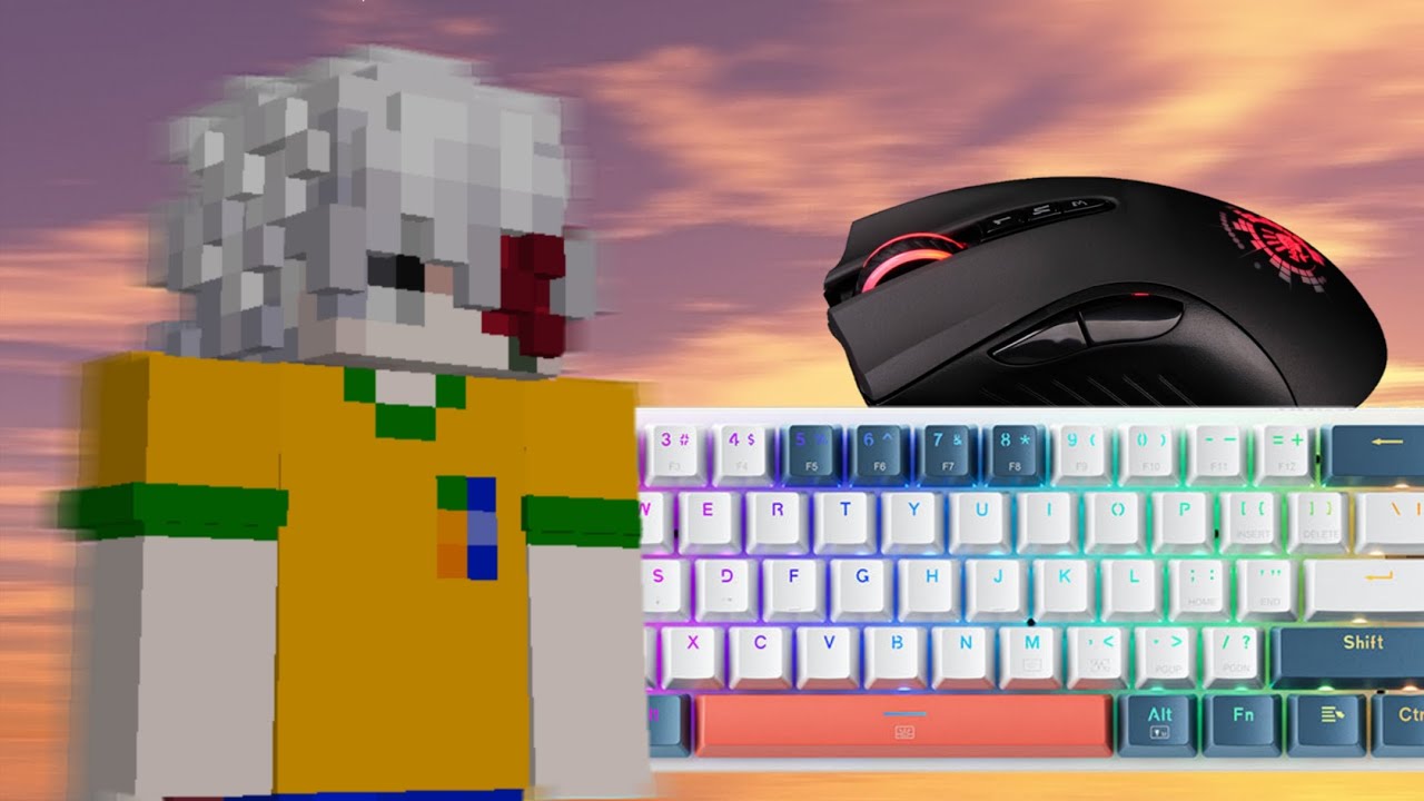 Bedwars Asmr - Keyboard & Mouse Sounds | Mushmc Bedwars #30