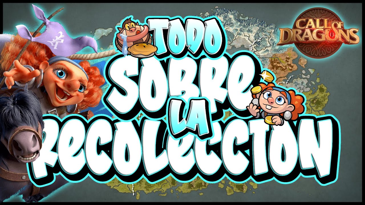 🌄GUIA COMPLETA SOBRE la RECOLECCIÓN en CALL OF DRAGONS🌄