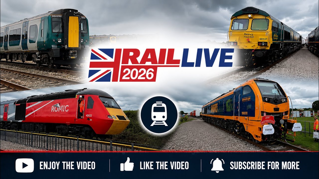 Every Train We Saw at Rail Live 2026 99008, HST, Class 66s & Railway Innovation