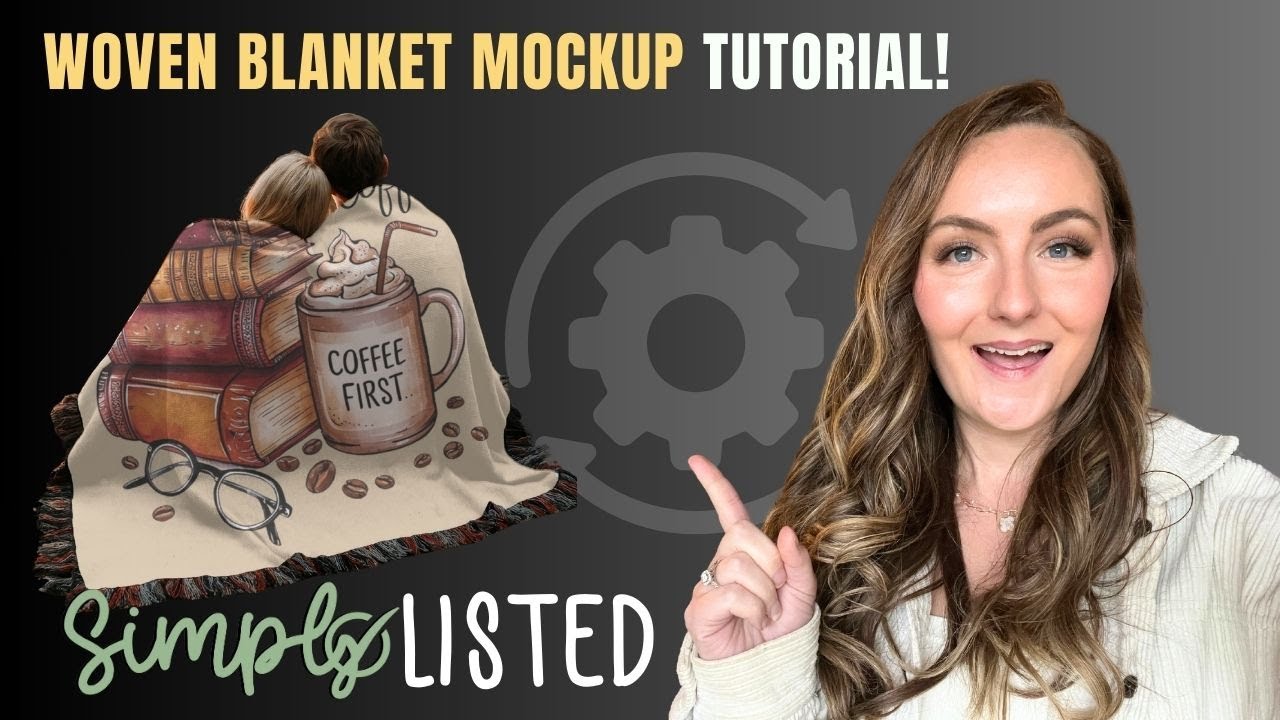 Automated Woven Blanket Mockups With Simply Listed - Full Tutorial