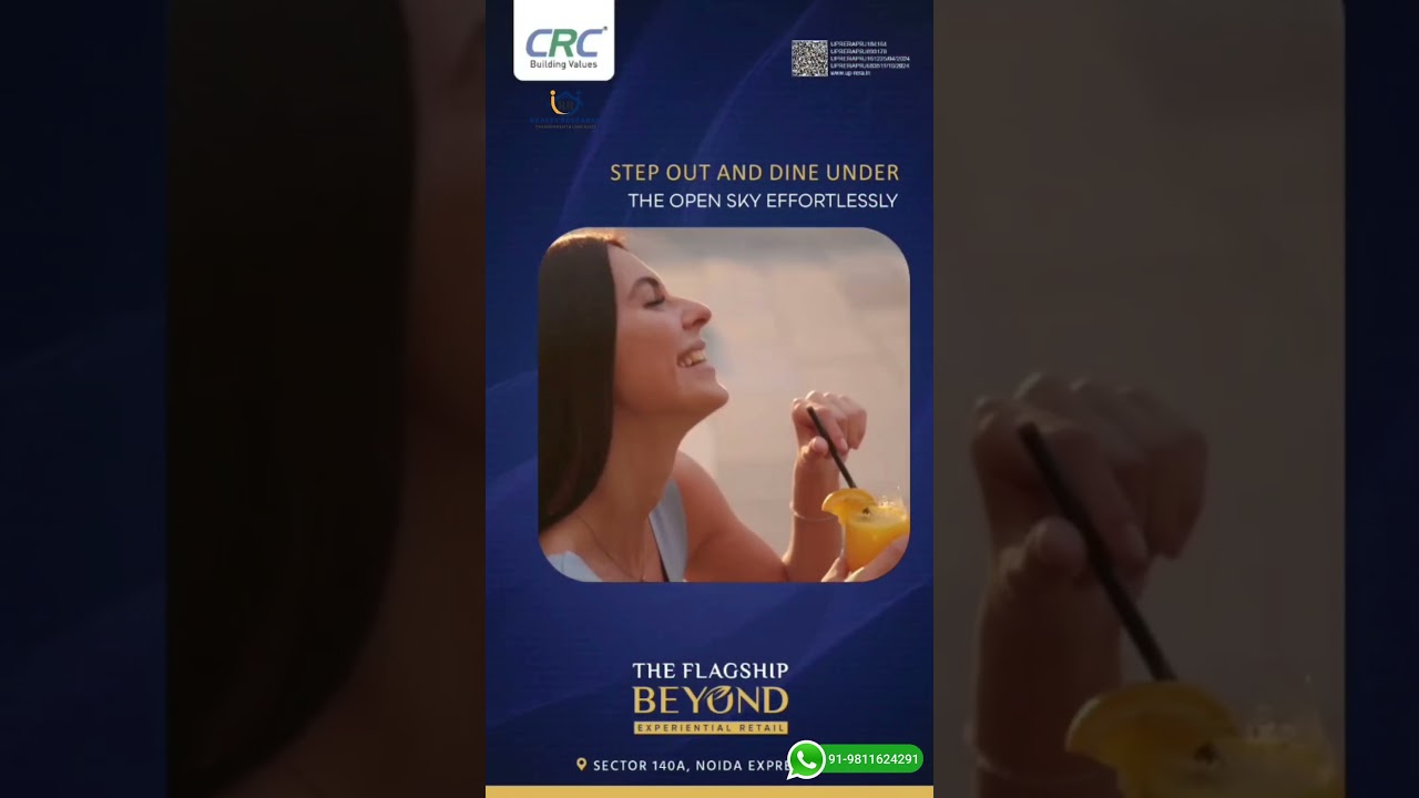 CRC THE FLAGSHIP BEYOND | NOIDA SECTOR 140A | COMMERCIAL PROPERTY | BEST INVESTMENT OPPORTUNITY.