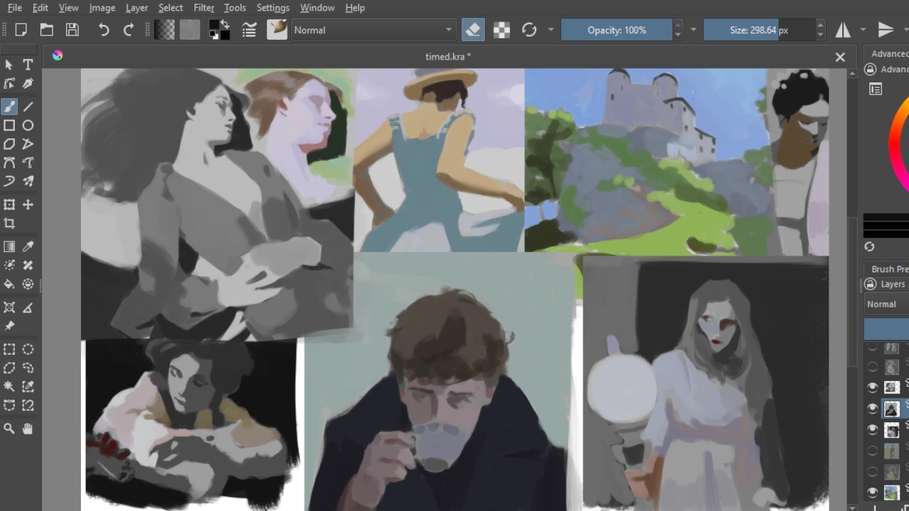 Art study session 049