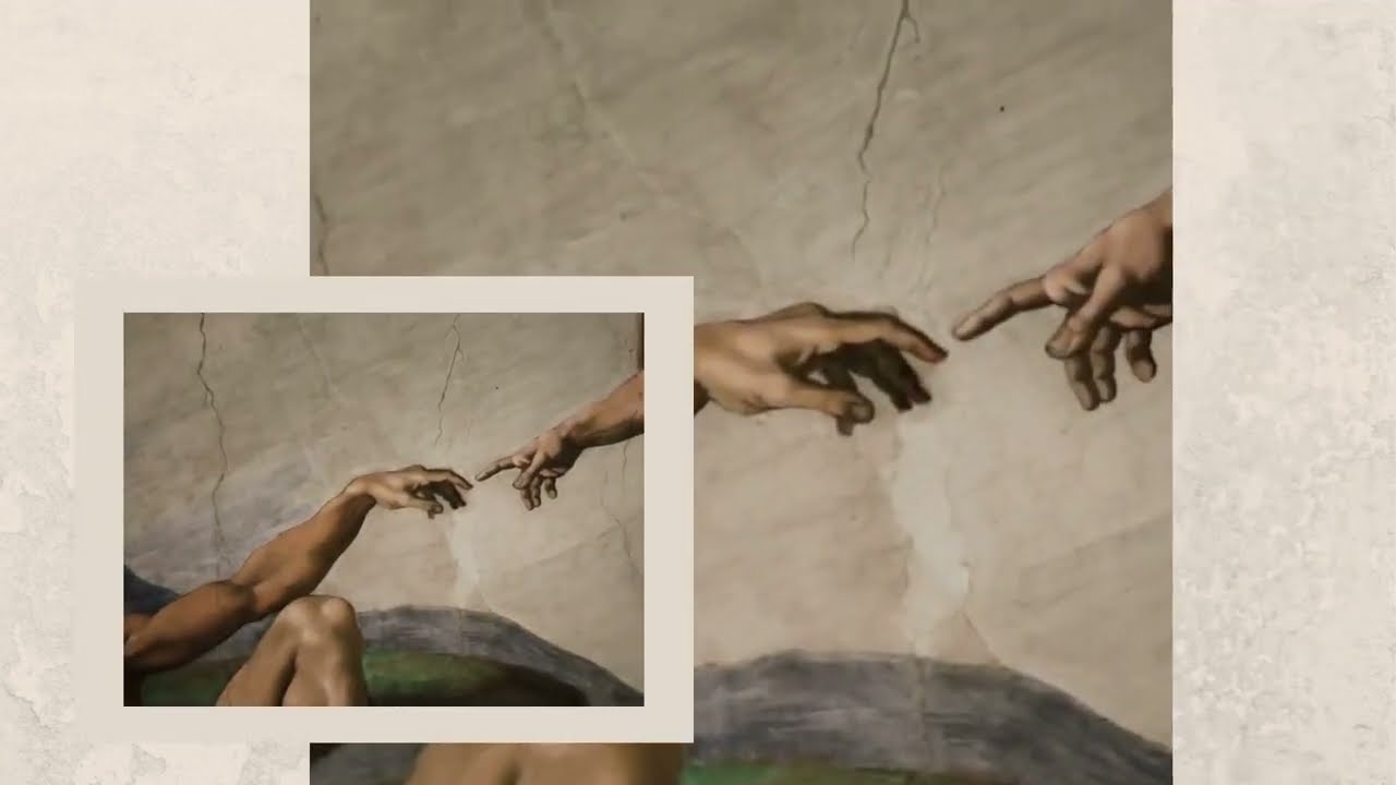 Stworzenie Adama - Michelangelo Buonarroti