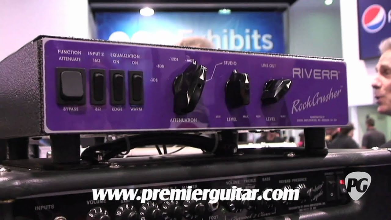 NAMM '11 - Rivera RockCrusher Attenuator / Load Box