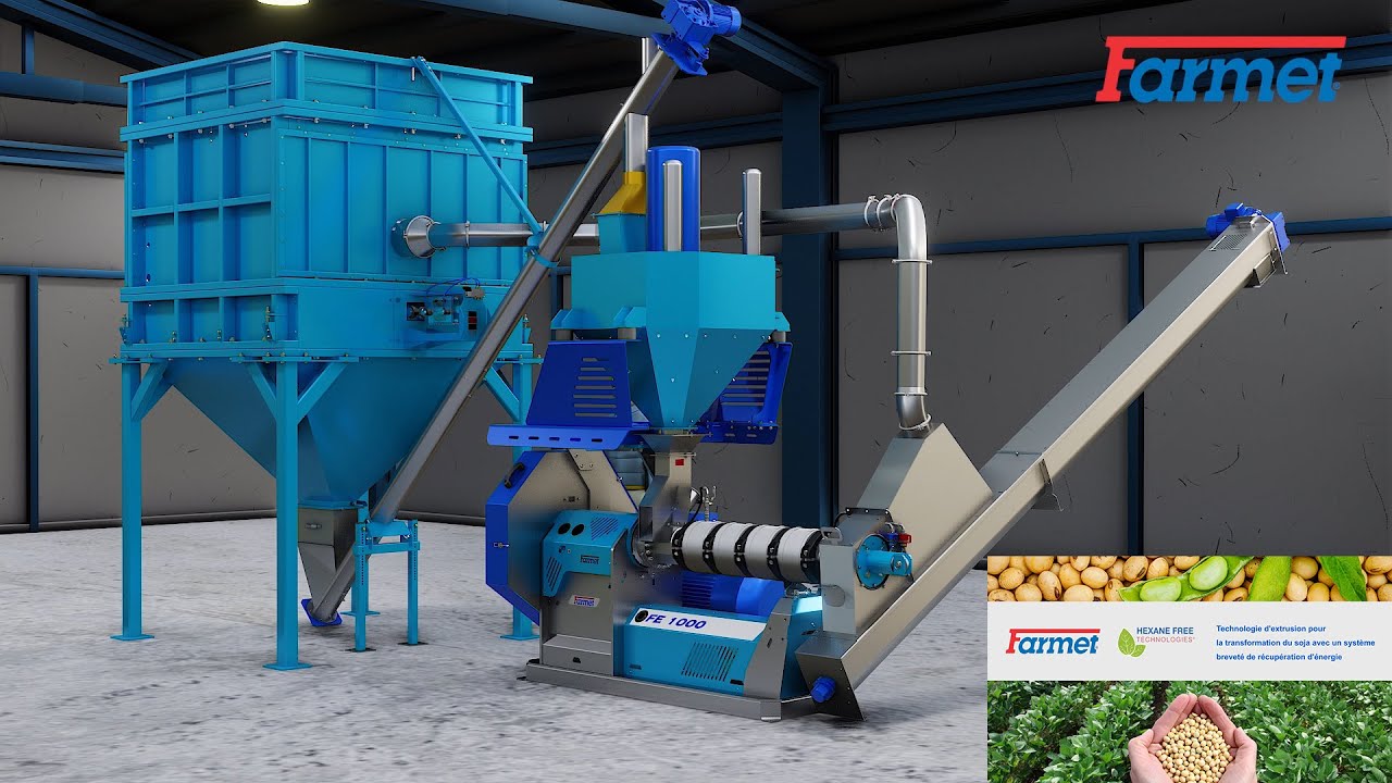 EXTRUSION THERMIQUE (SÈCHE) DU SOJA – technologie efficace de transformation du soja