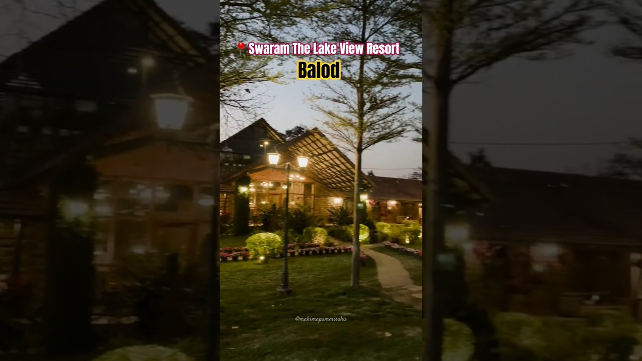 Swaram The Lake View Resort balod #shorts#youtubeshorts#resort#2026#balod#chattisgarh