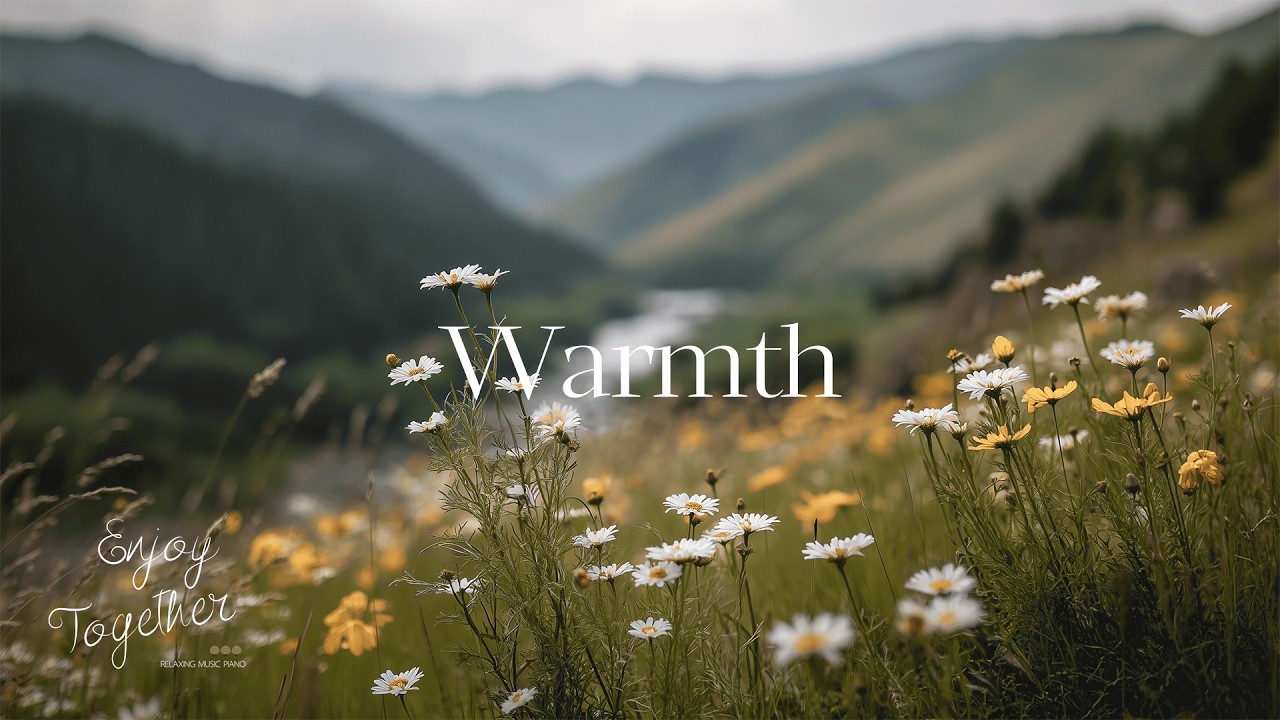 Warmth Rises Inside as Tension Leaves Your Shoulders 🌺🌿 Sink into this quiet moment
