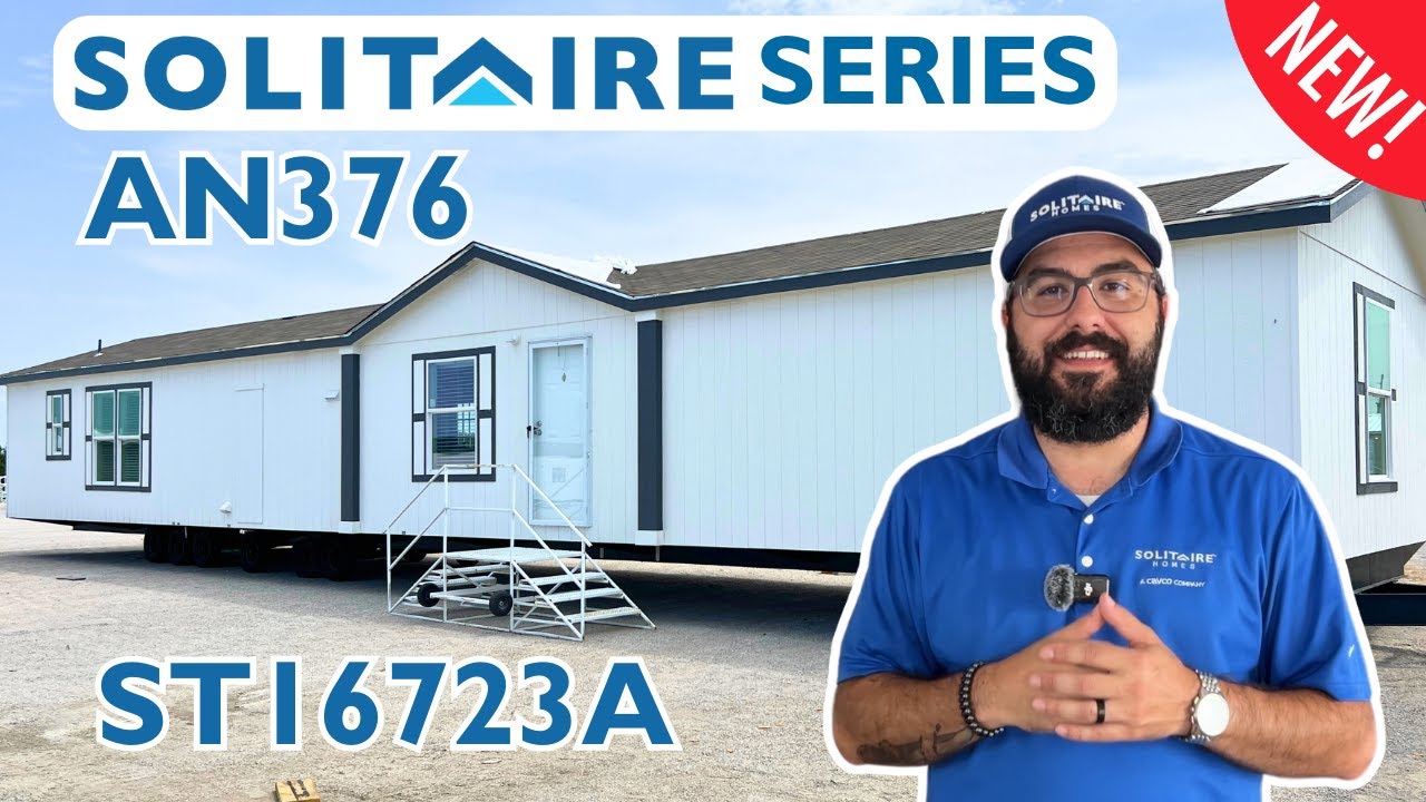 Solitaire Homes AN376 ST16723A Full Home Tour | Single Wide Manufactured Home