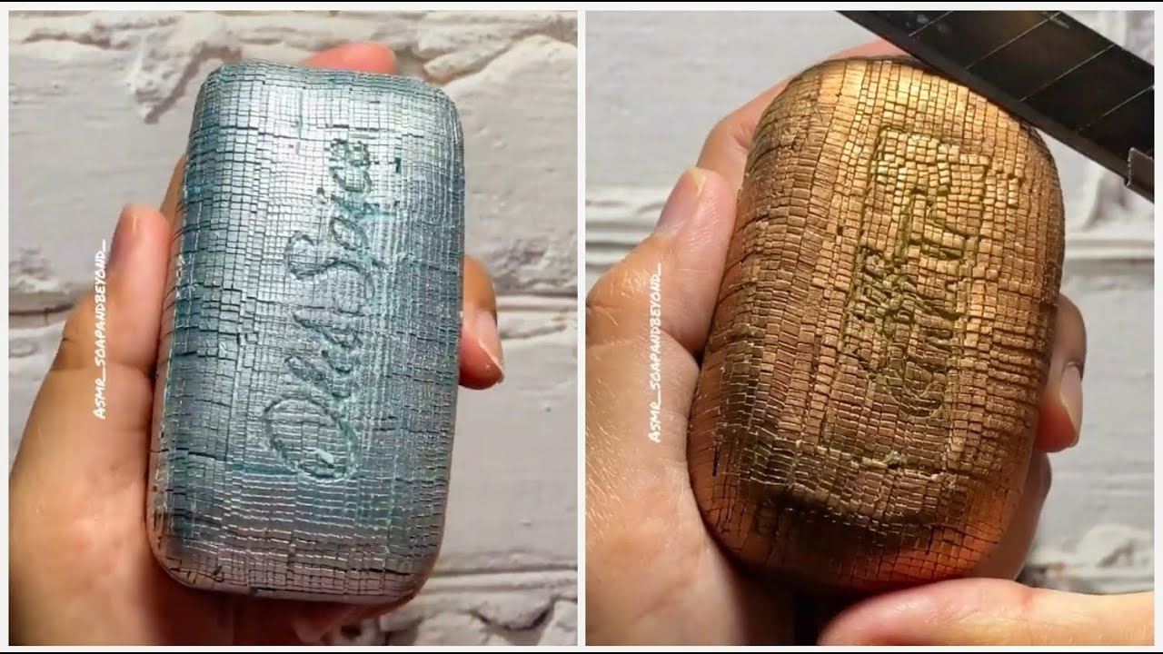 ✨ ASMR Soap Carving for Stress Relief ✨