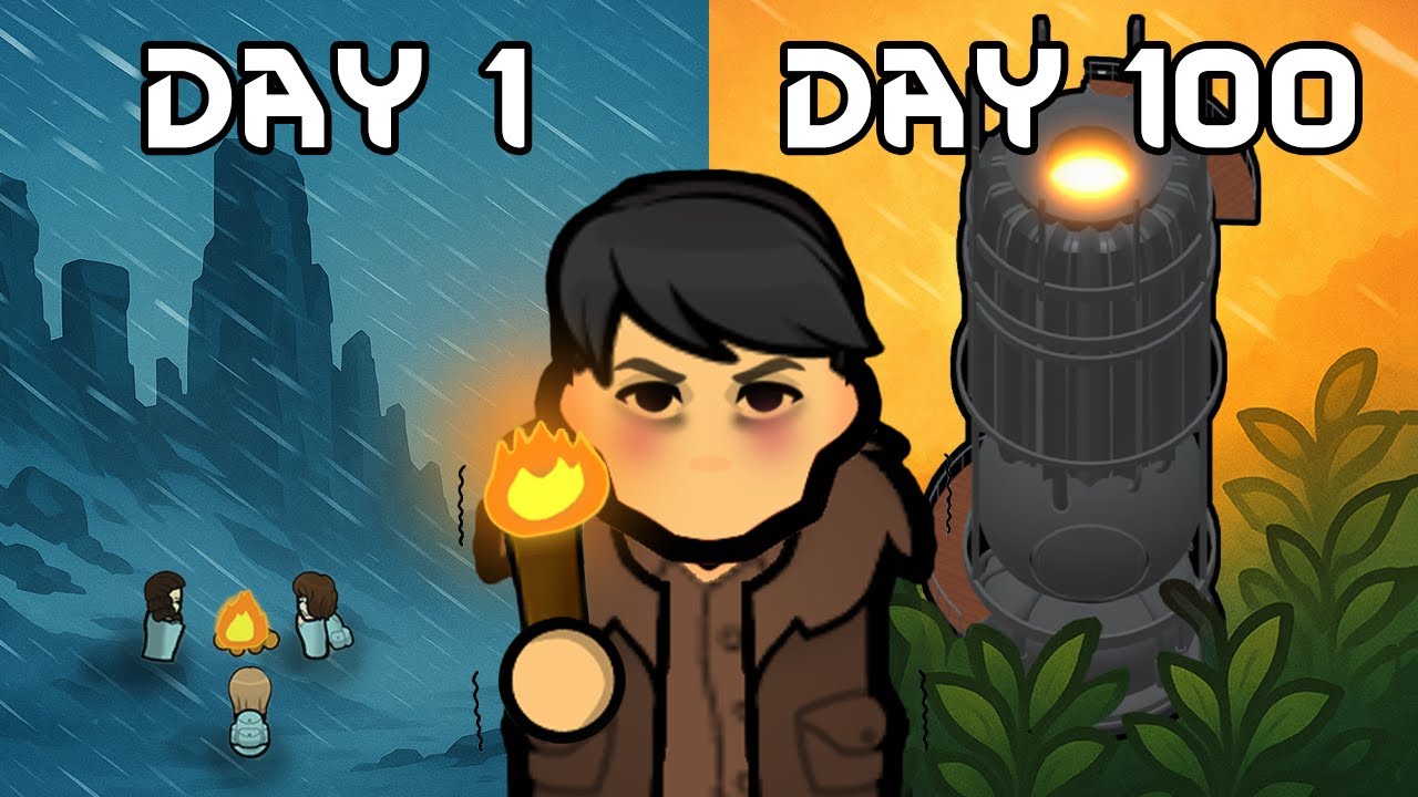 I Survived 100 Days on a Frozen Planet in RimWorld