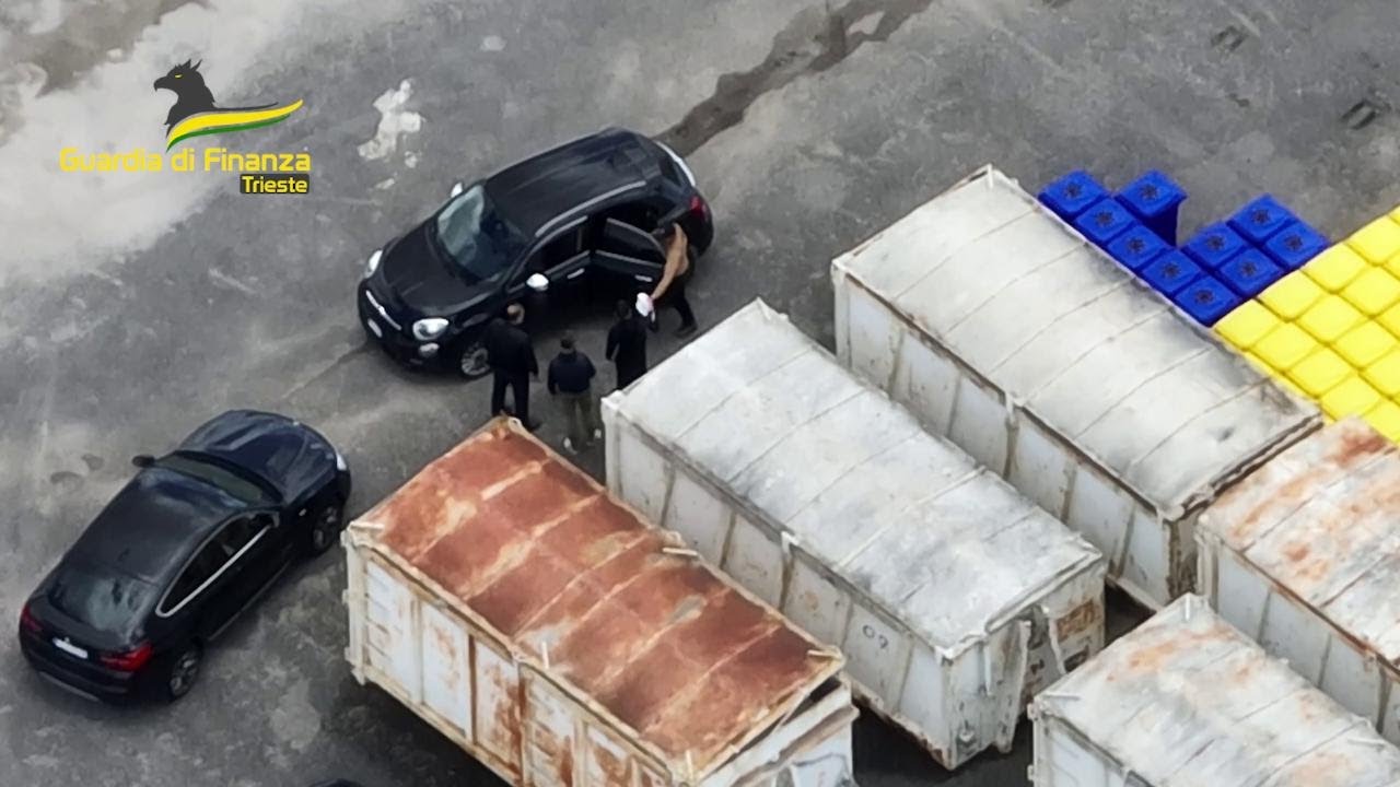 Droga, sequestrati a Trieste più di 7 quintali di cocaina