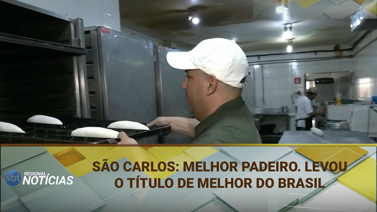 SÃO CARLOS: PADEIRO LEVOU O TÍTULO DE MELHOR DO BRASIL (08/01/2025)